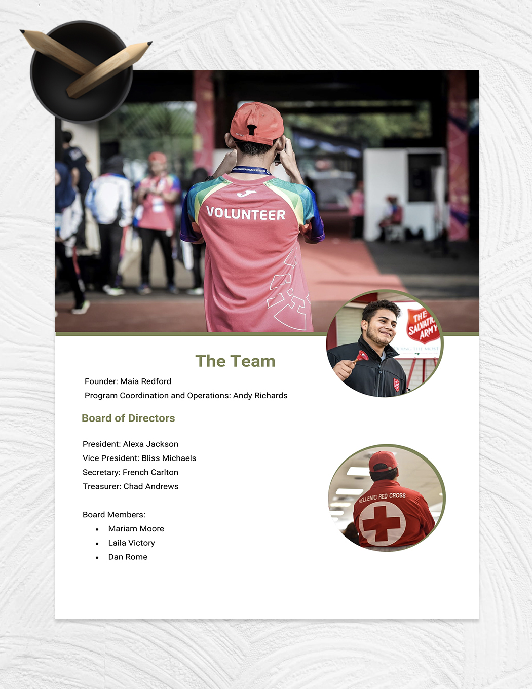Free Volunteer Handbook Template to Edit Online