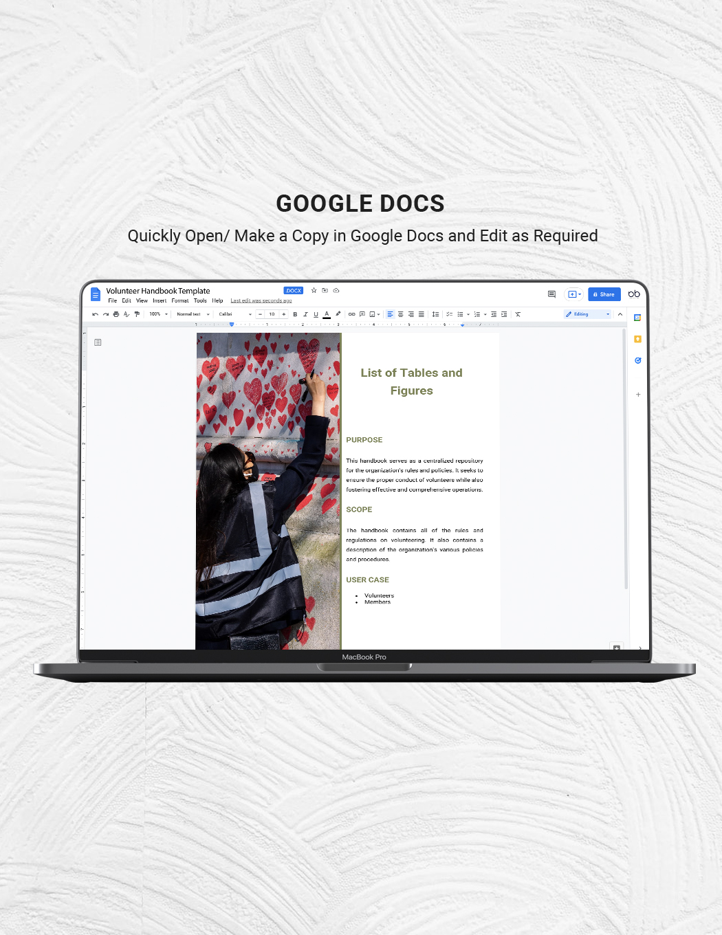 Free Volunteer Handbook Template to Edit Online