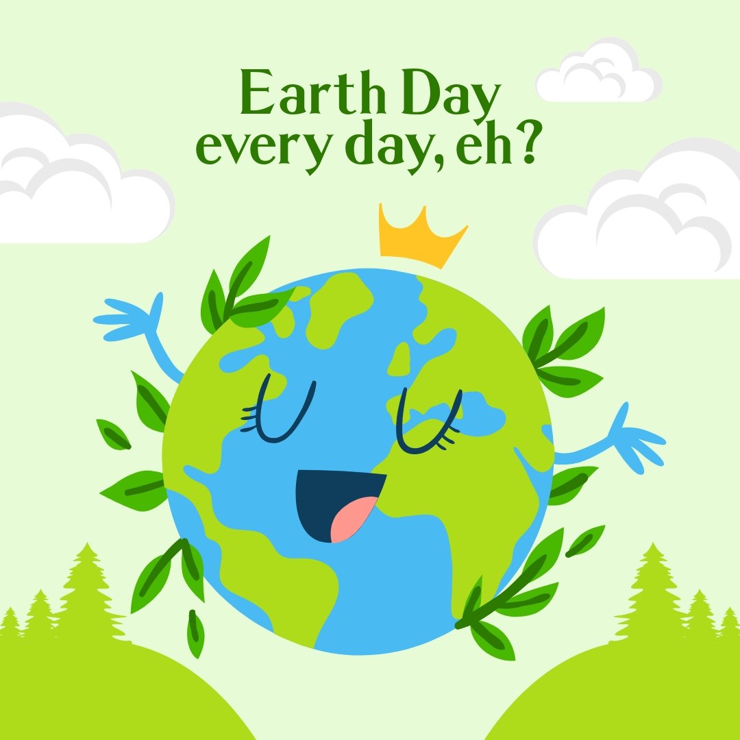 Free Earth Day Meme Template