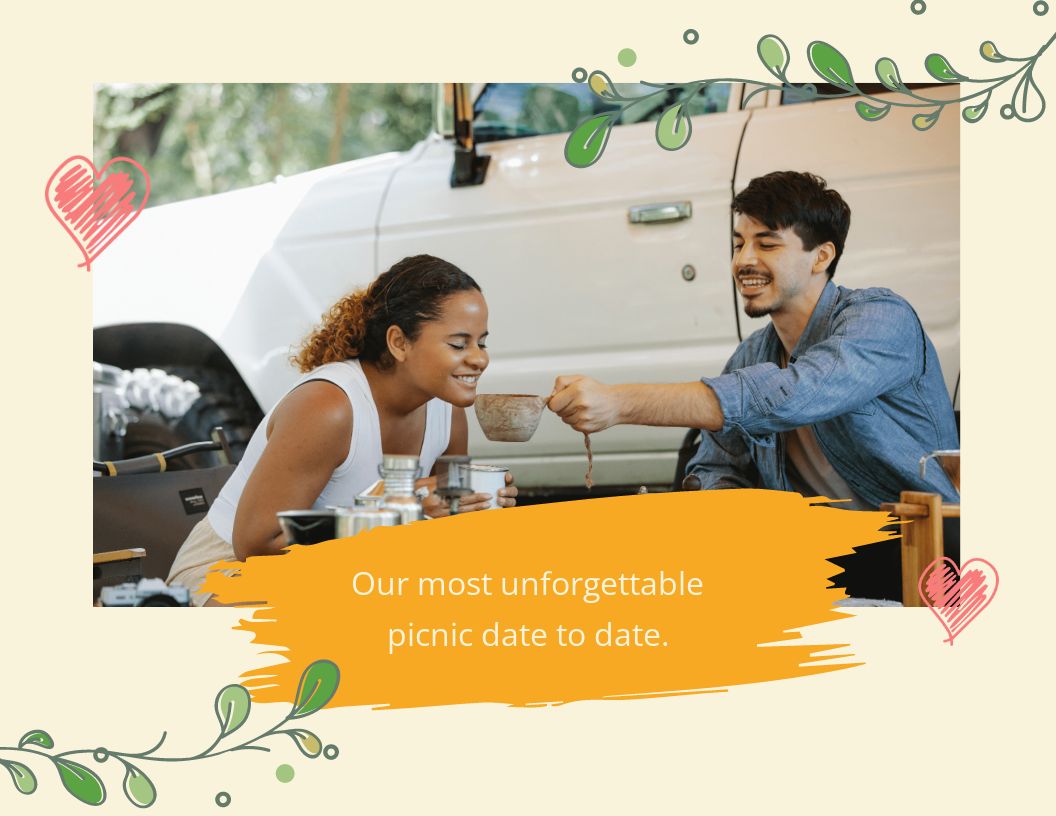 Free Couples Scrapbook Template to Edit Online