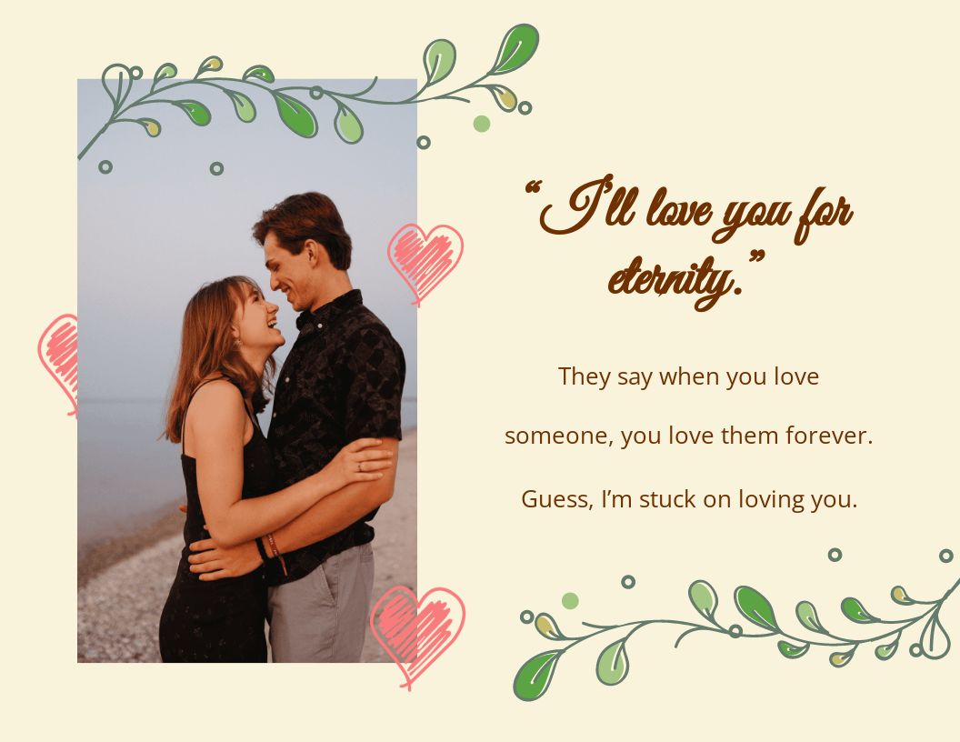 Free Couples Scrapbook Template to Edit Online