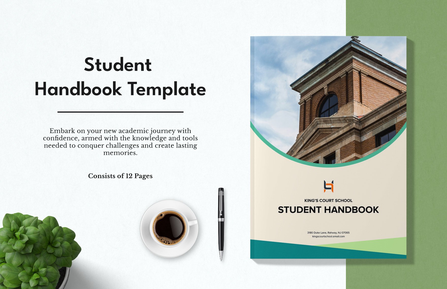 Student Handbook Template