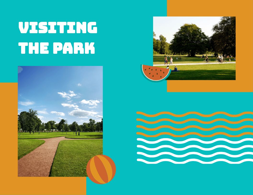 Free Summer Scrapbook Template to Edit Online