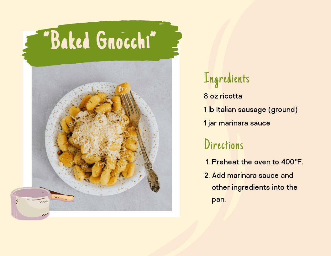 Free Recipe Scrapbook Template to Edit Online