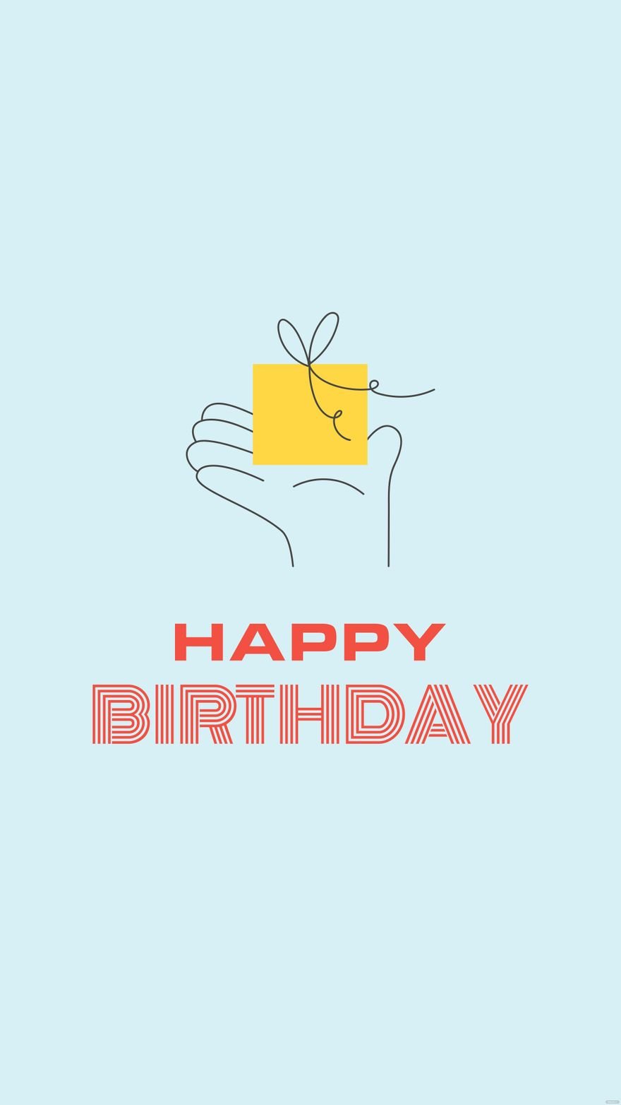 Free Happy Birthday Sign Mobile Background