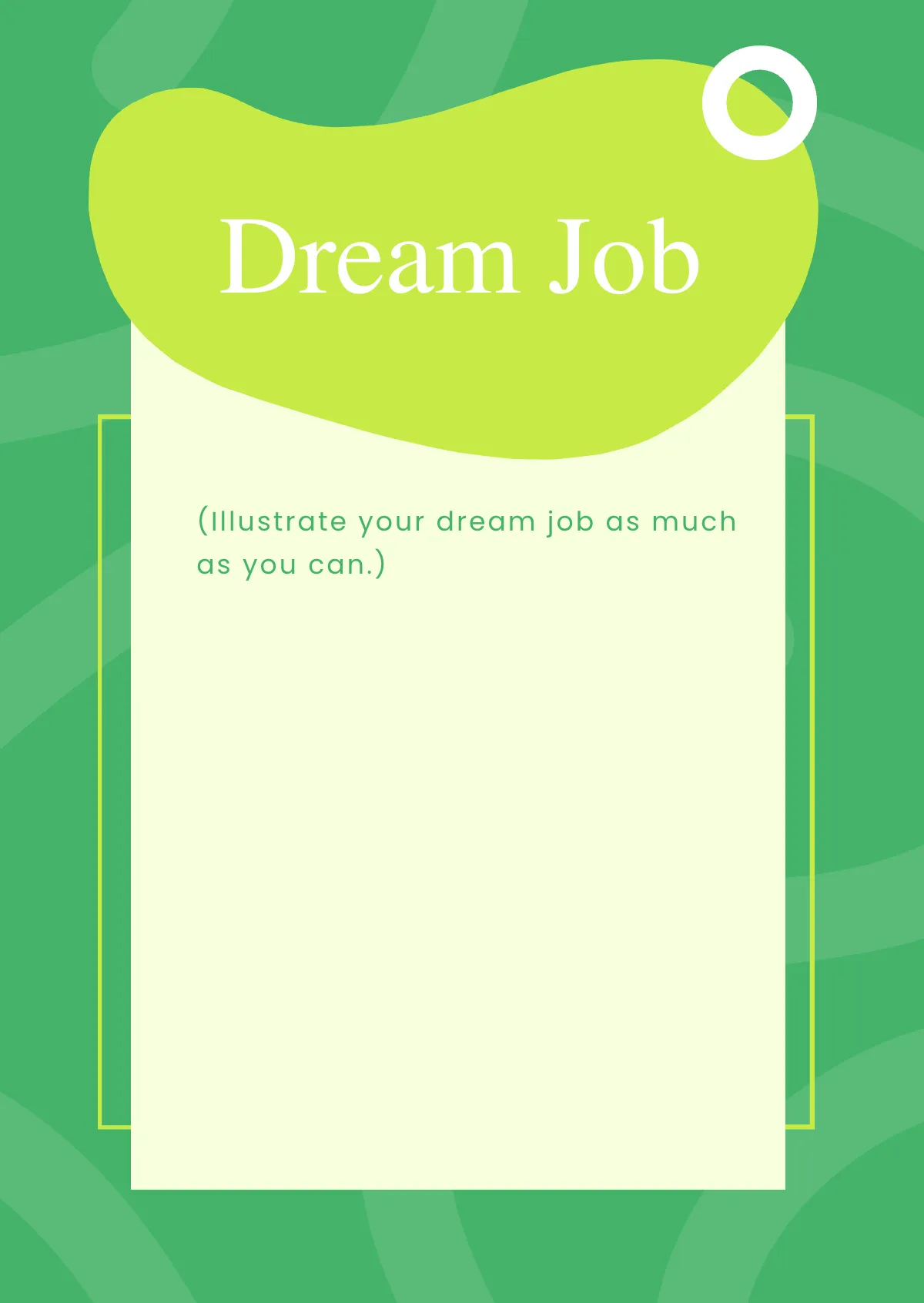 Free All About Me Book Template to Edit Online