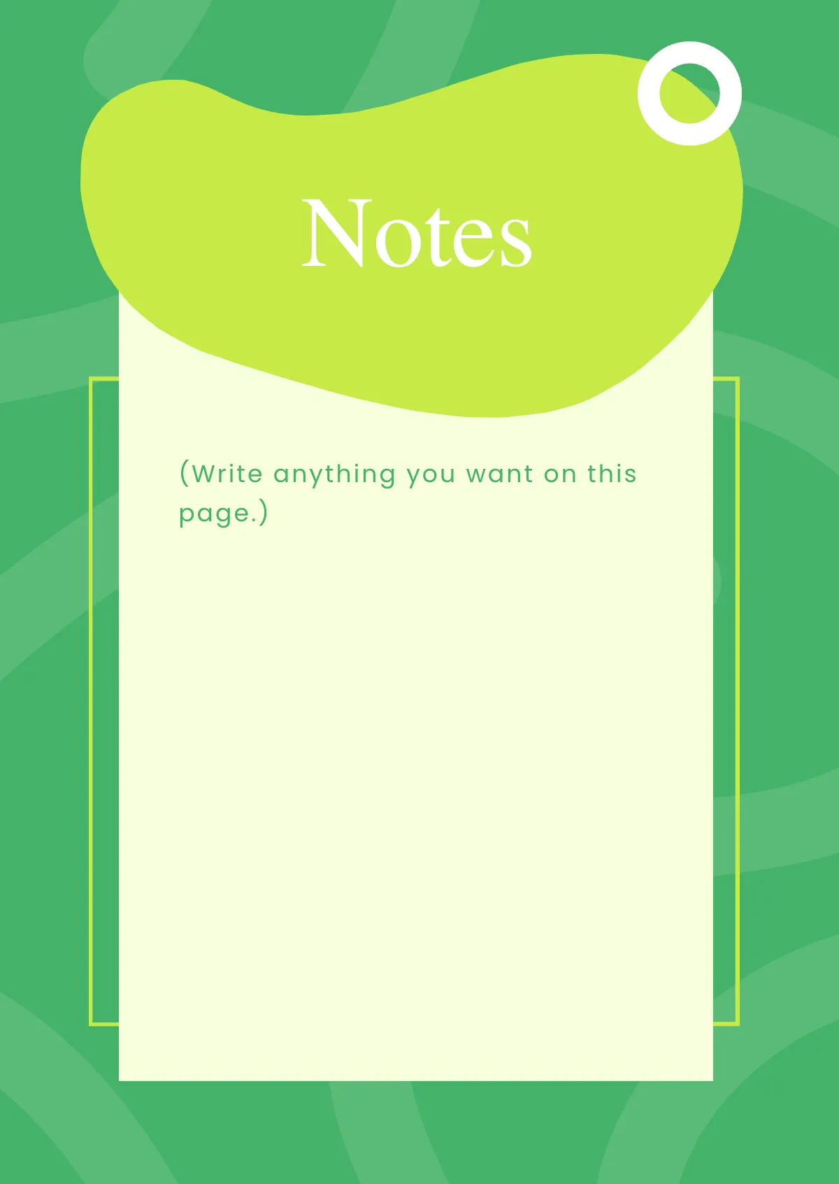 Free All About Me Book Template to Edit Online