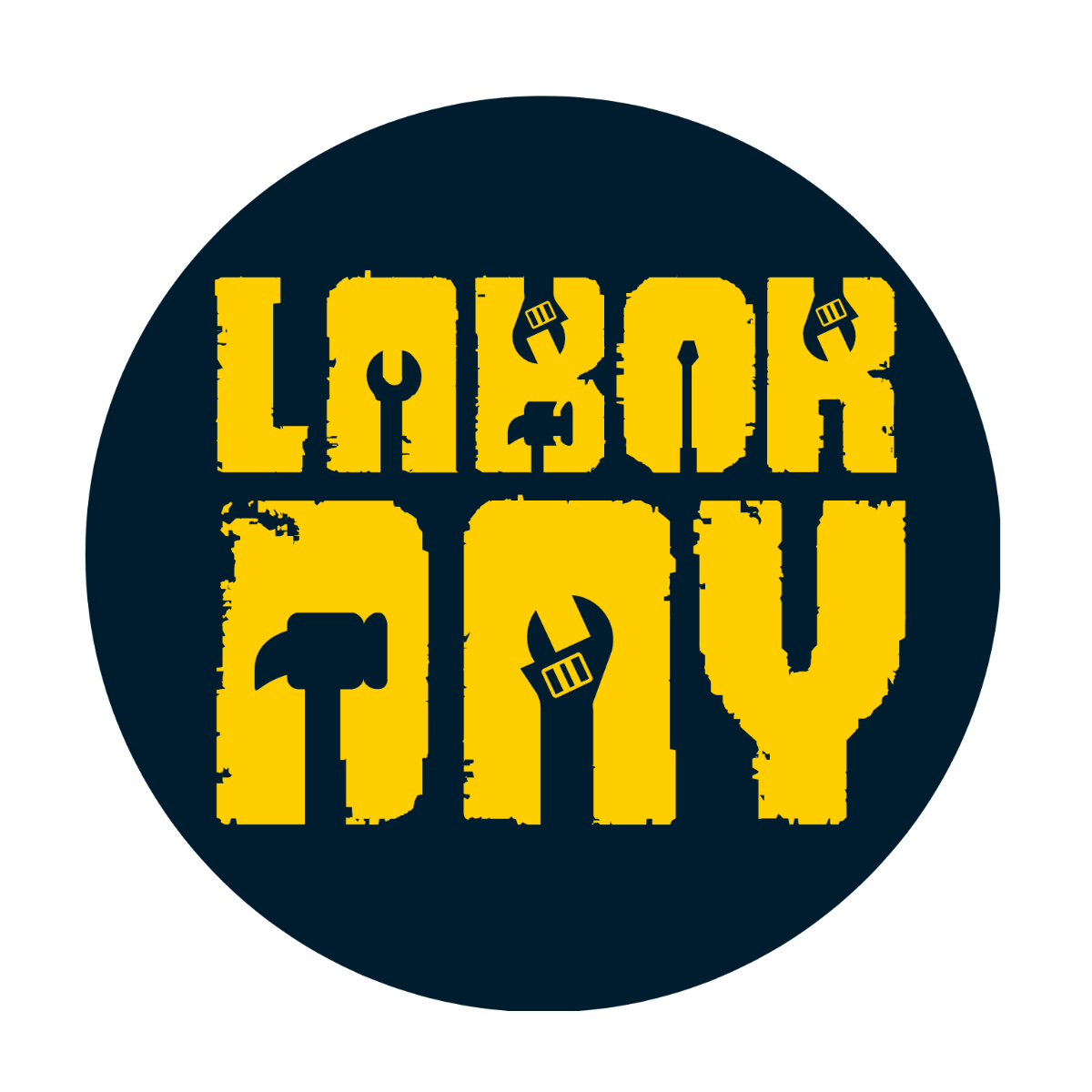Labor Day Text Vector Template
