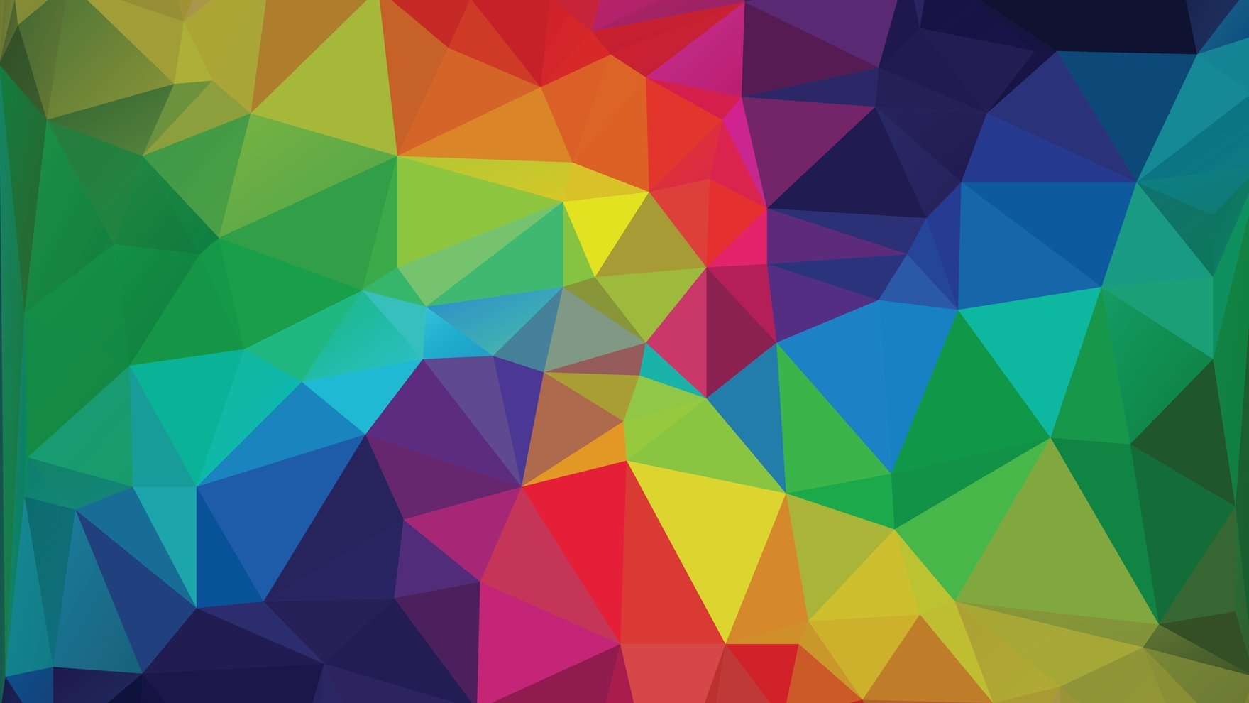 Free Geometric Rainbow Background