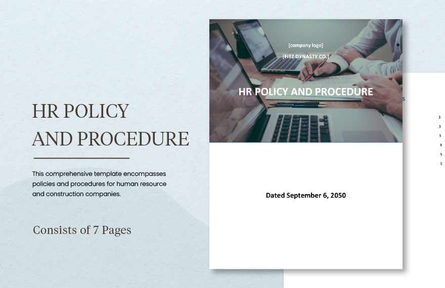 HR Policy And Procedure
