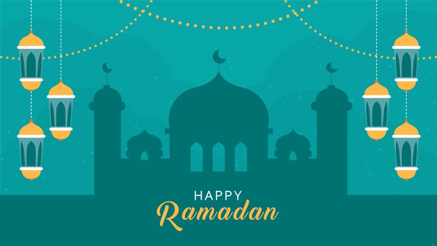 Free Ramadan Background - EPS, Illustrator, JPG, PNG, SVG 