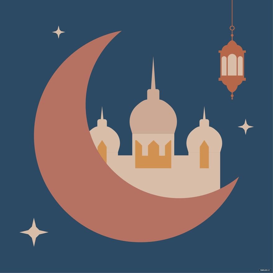 Happy Ramadan Vector in Illustrator, EPS, SVG, JPG, PNG