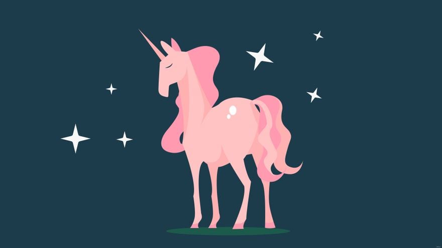 Free Pink Unicorn Background