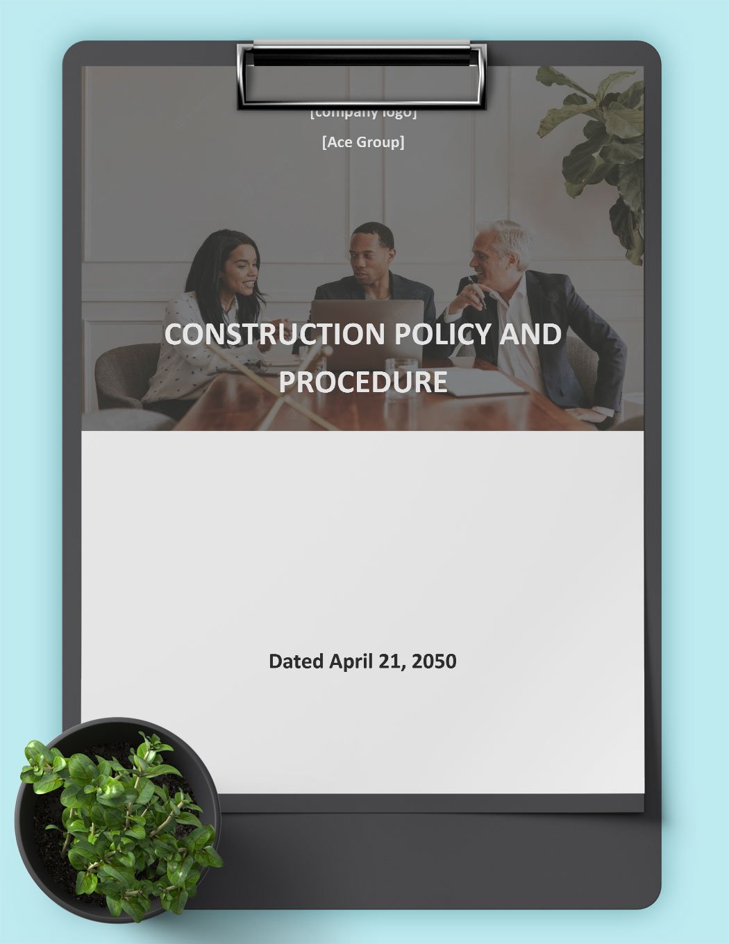 Construction Policy And Procedure Template Google Docs Word