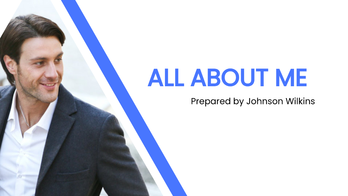 All About Me Presentation Template