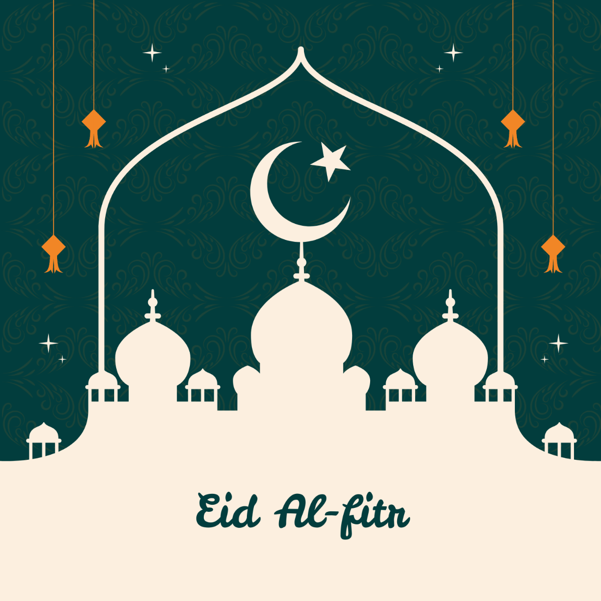 Free Eid Al-fitr Clipart Template