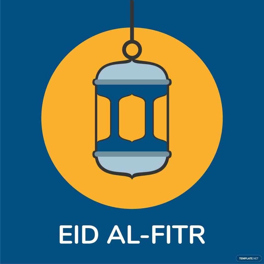 Cartoon Eid Al-Fitr Clipart in Illustrator, EPS, SVG, JPG, PNG