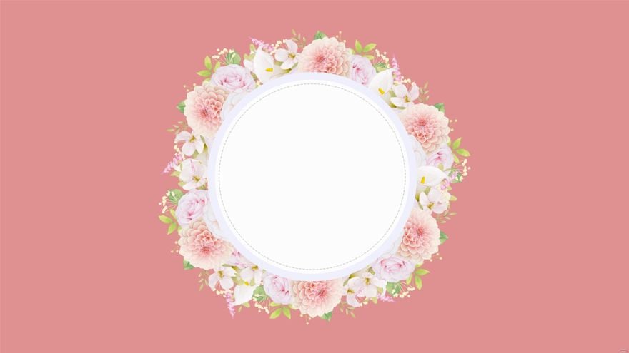 Free Mother's Day Floral Background