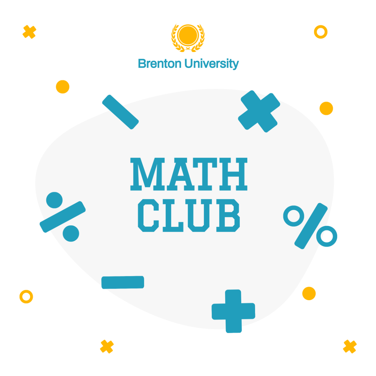 Math Club Tote Bag Template