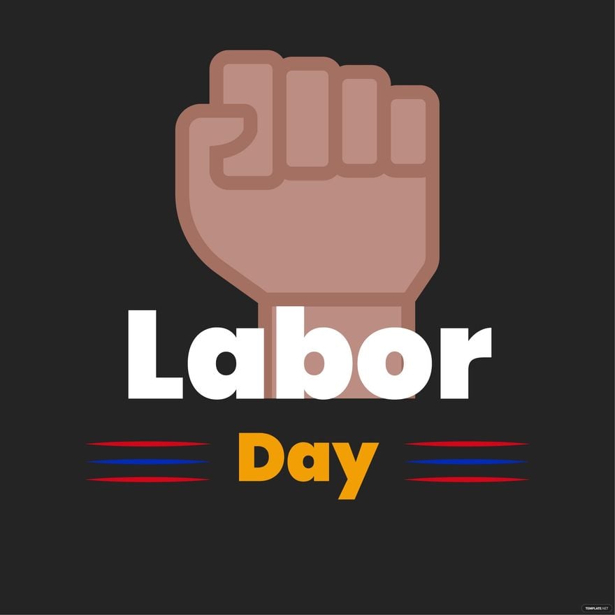 Labor Day Symbol Vector