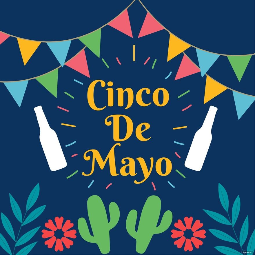 Cinco De Mayo Fiesta Vector in Illustrator, EPS, SVG, JPG, PNG
