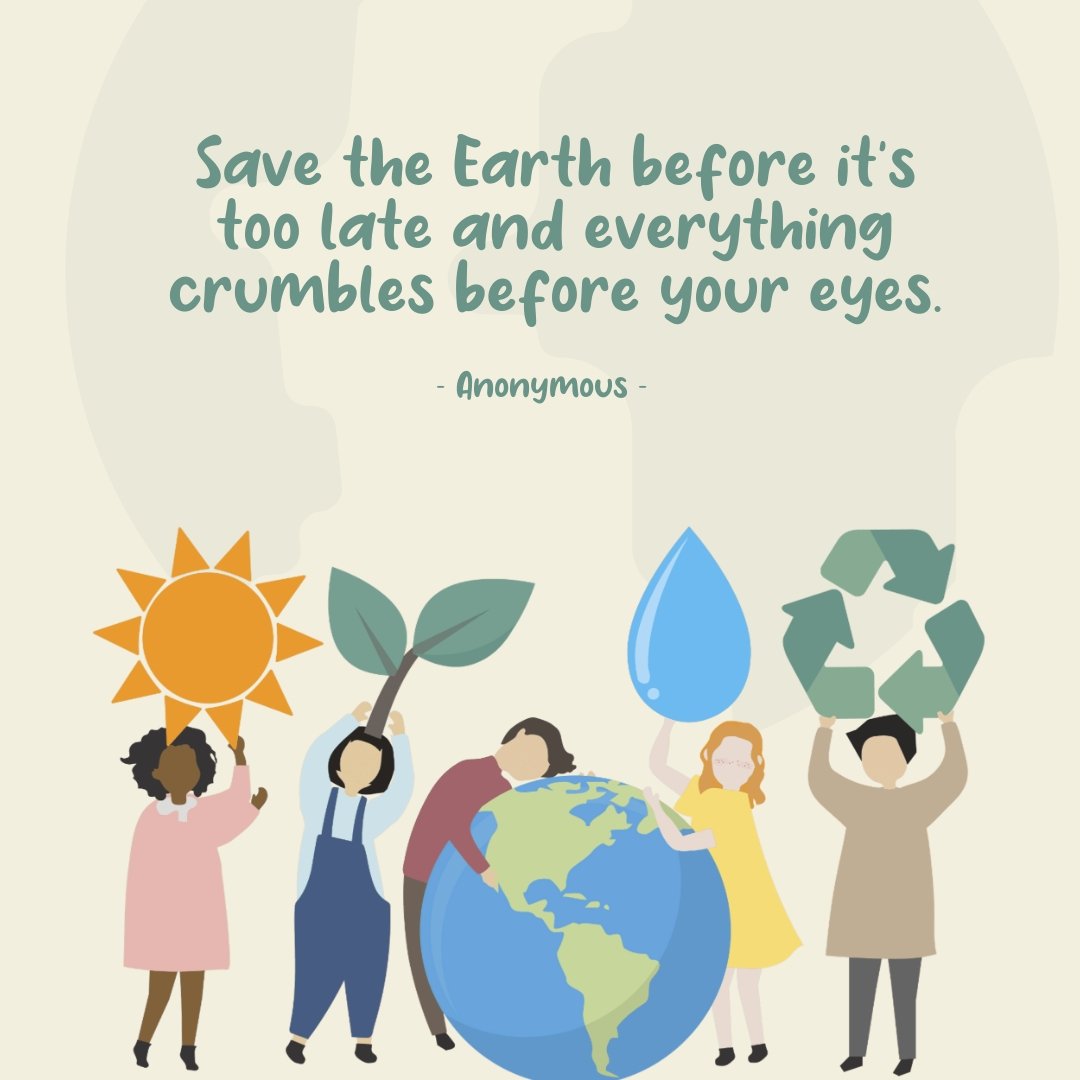 Save Earth Quote