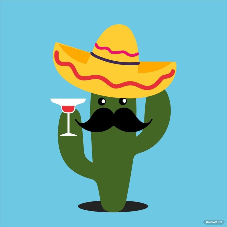 Free Cute Cinco De Mayo Vector in Illustrator, EPS, SVG, JPG, PNG