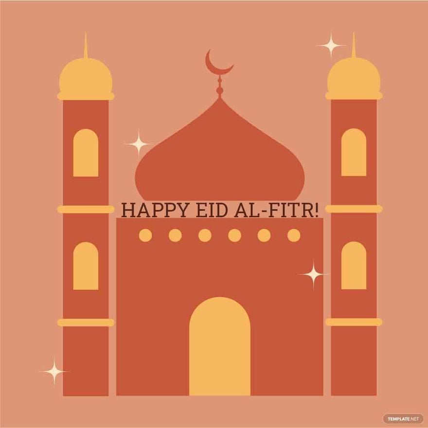 Free Happy Eid Al-Fitr Clipart in Illustrator, EPS, SVG, JPG, PNG