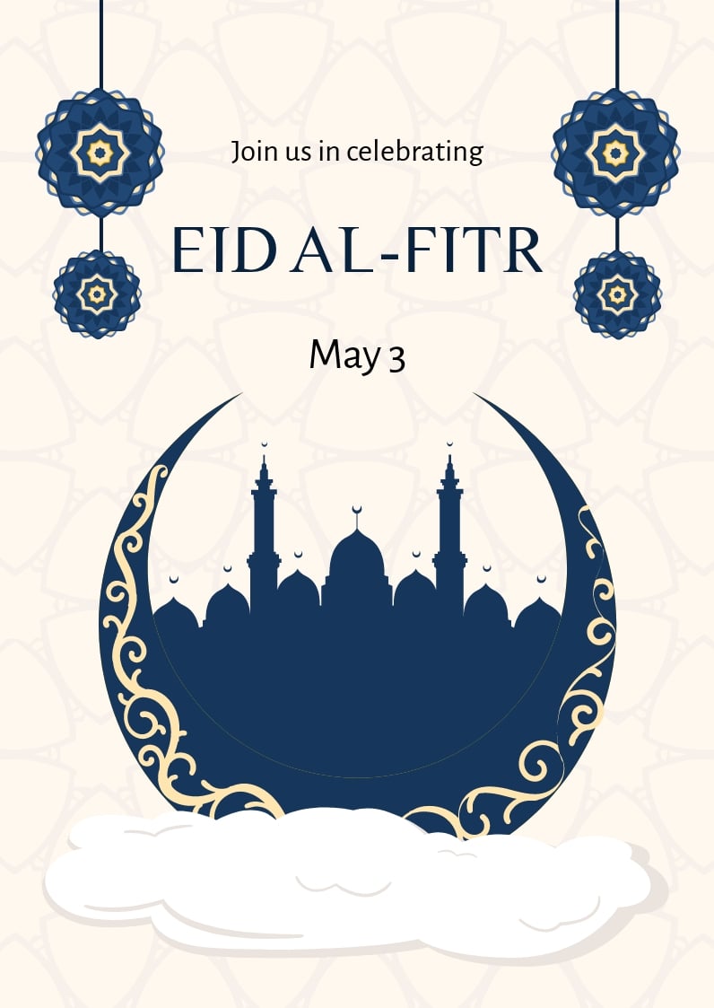 Eid Al-Fitr Celebration Template