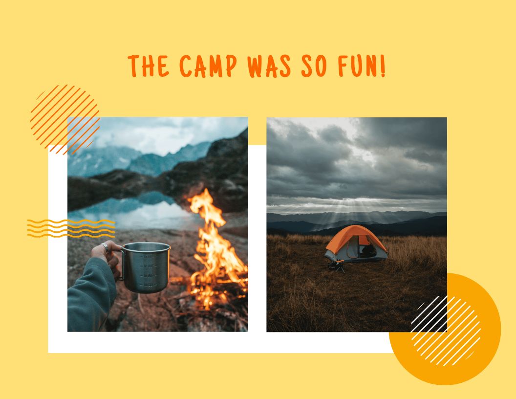 Free Vacation Scrapbook Template to Edit Online