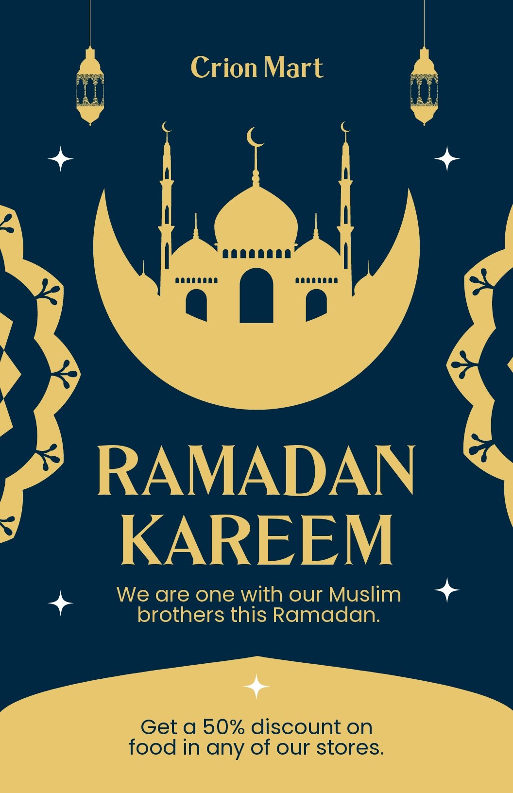FREE Ramadan Poster Template - Download in Word, Google Docs