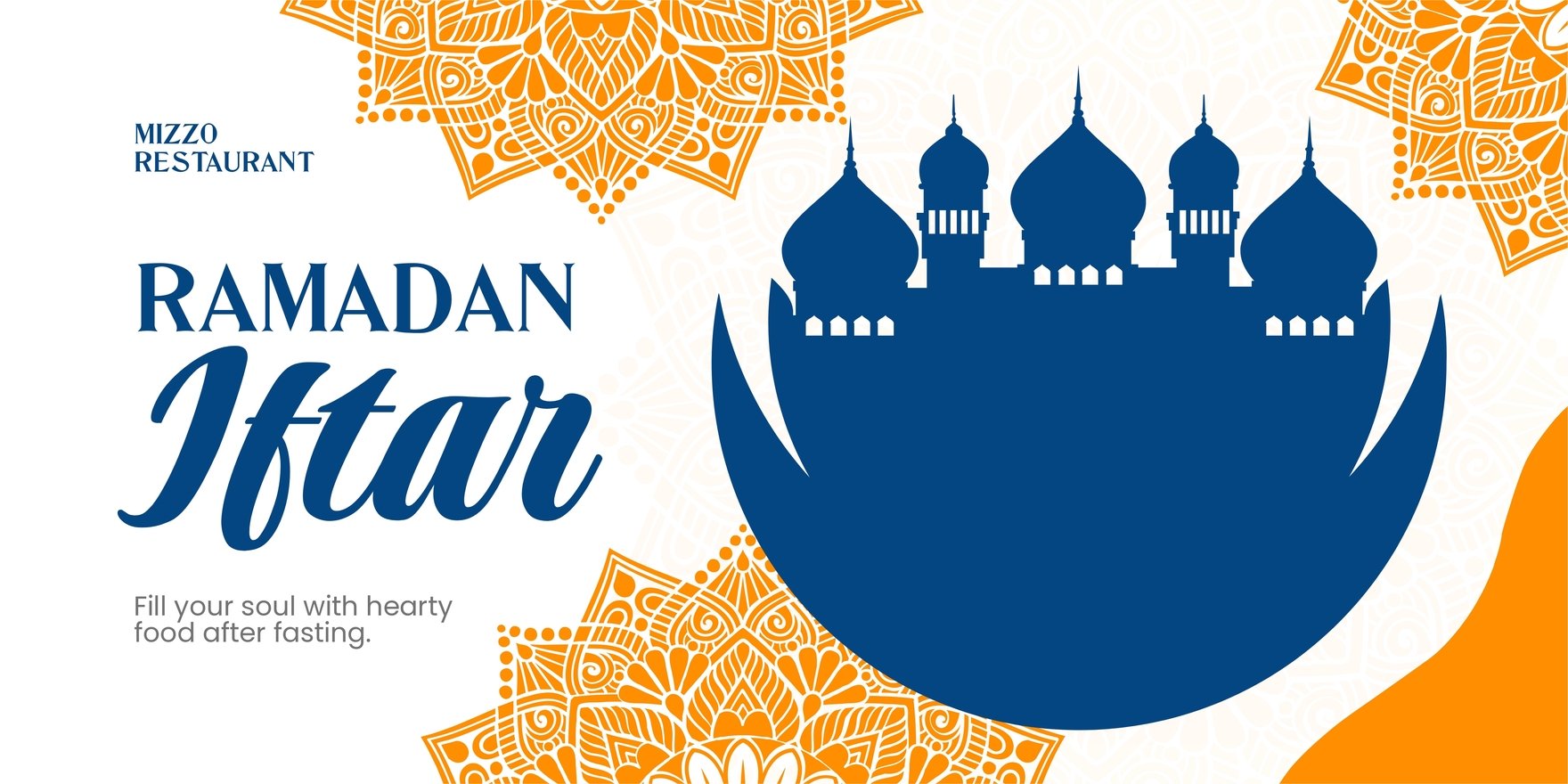 Ramadan Iftar Banner Template - Edit Online & Download Example ...