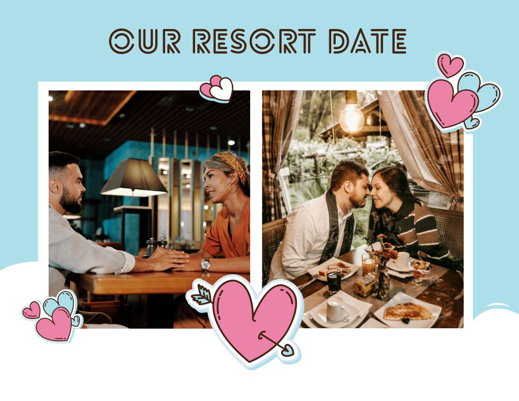 Free Love Scrapbook Template to Edit Online