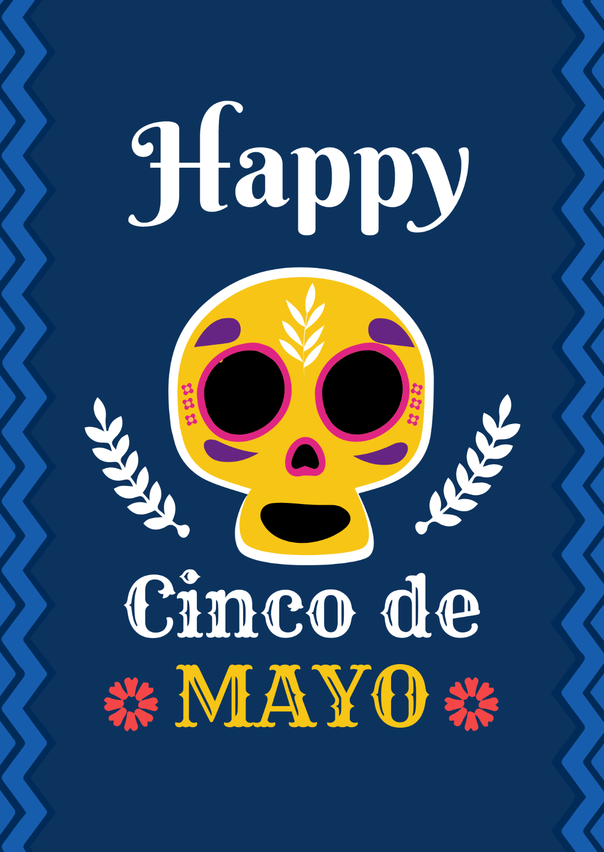 Happy Cinco De Mayo Template