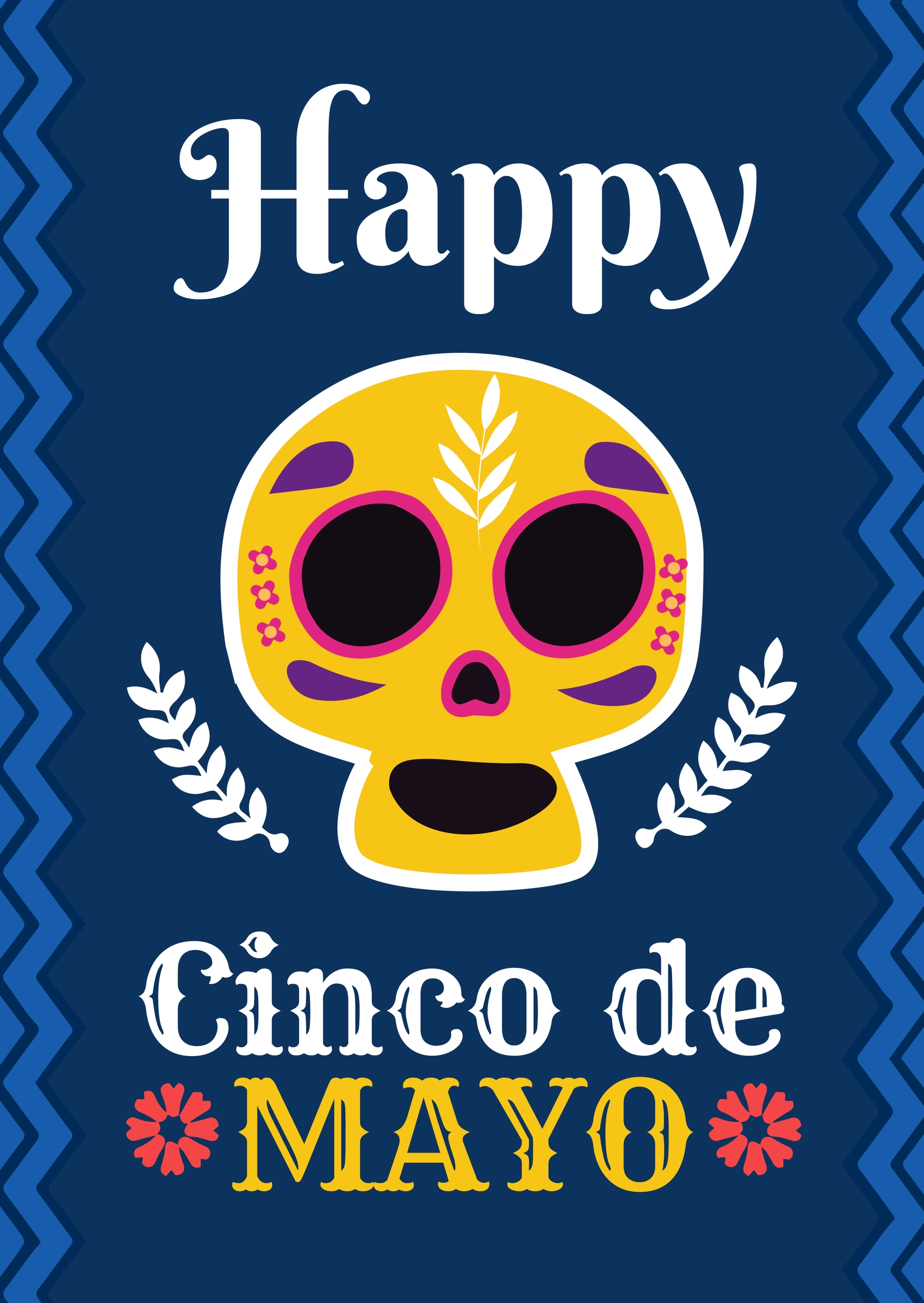 Happy Cinco De Mayo in Illustrator, EPS, SVG, JPG, PNG