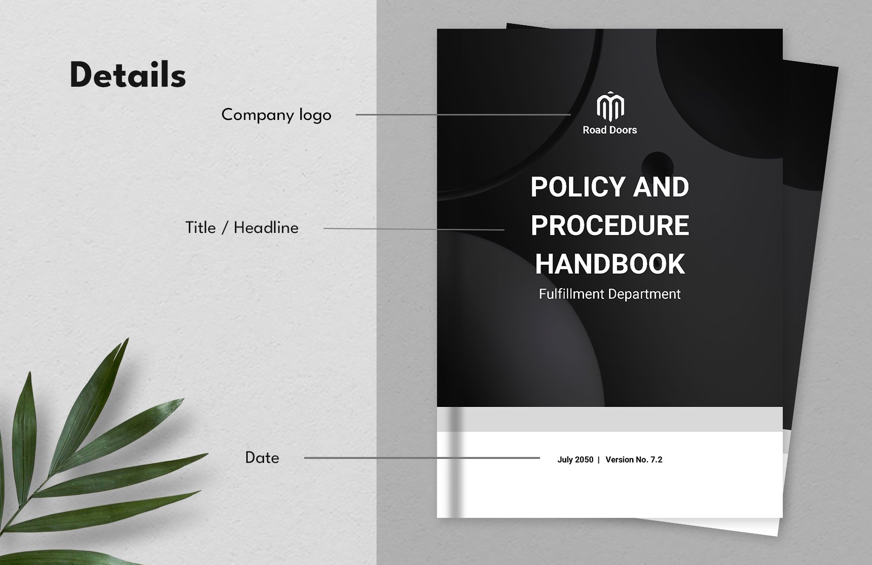 Policy and Procedure Handbook Template
