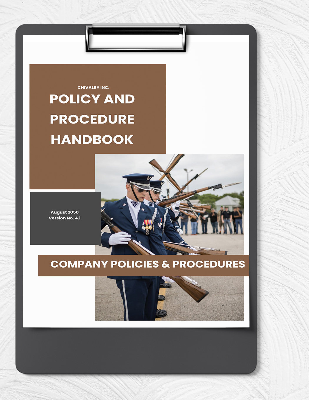 Procedure Templates Design Free Download Template