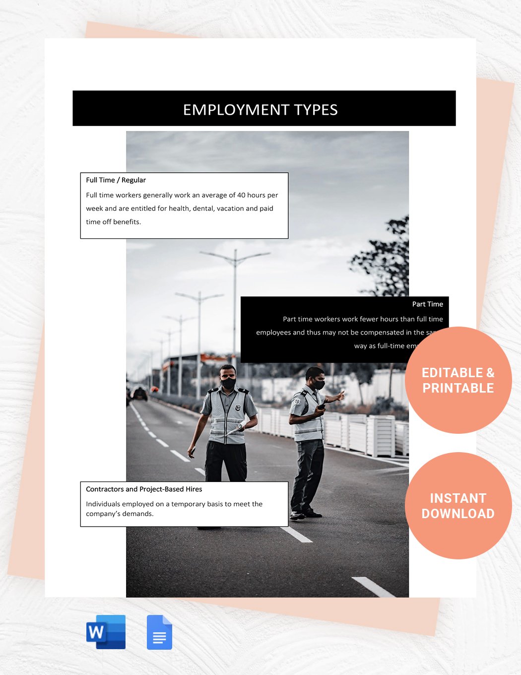 Simple Employee Handbook Template