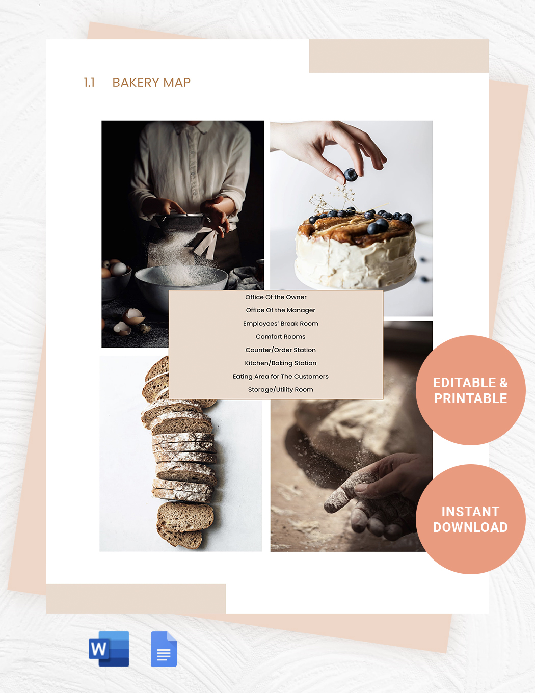 Free Bakery Employee Handbook Template to Edit Online