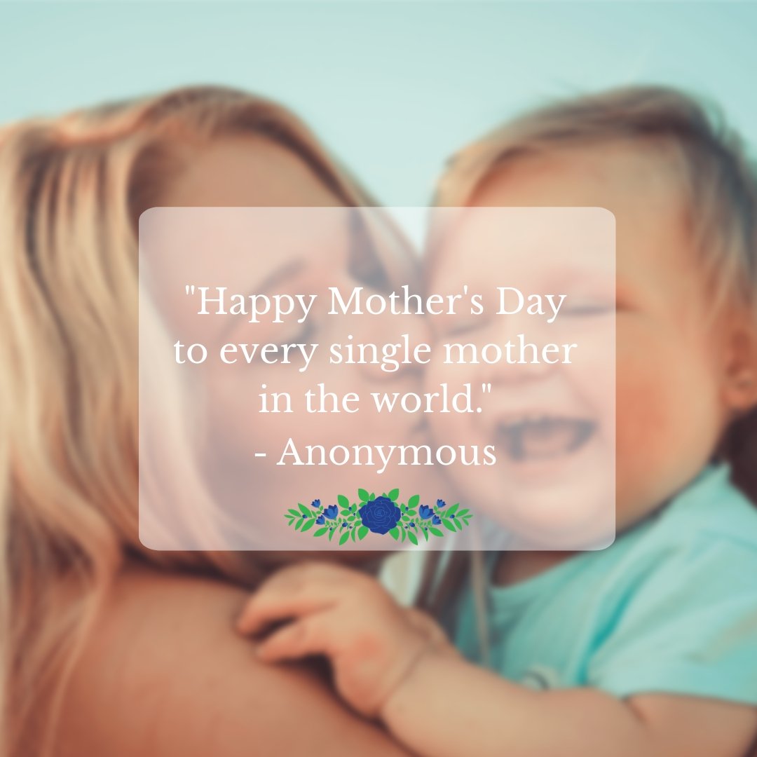Free Happy Mother's Day Quote Template