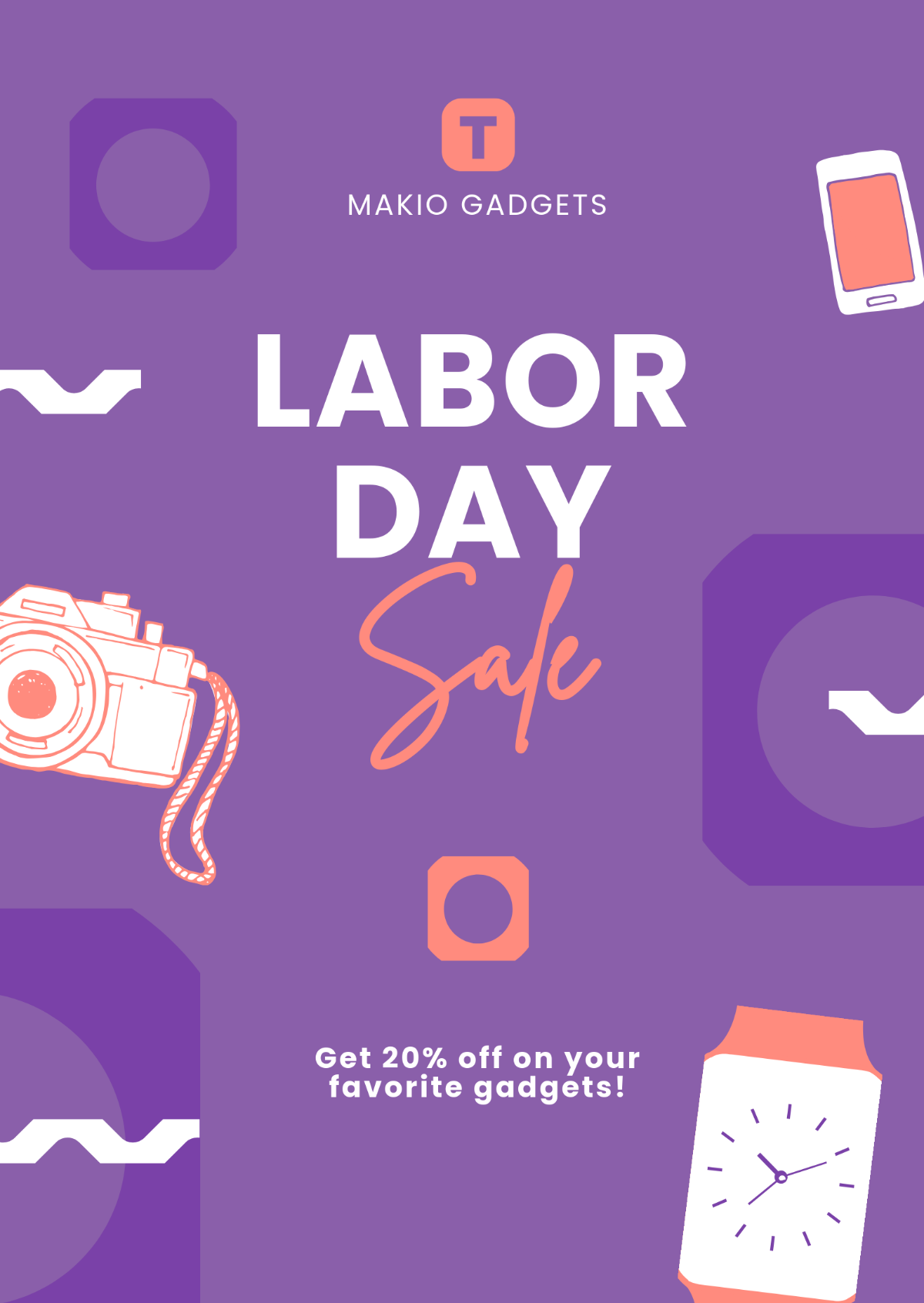 Free Labor Day Sale Template to Edit Online