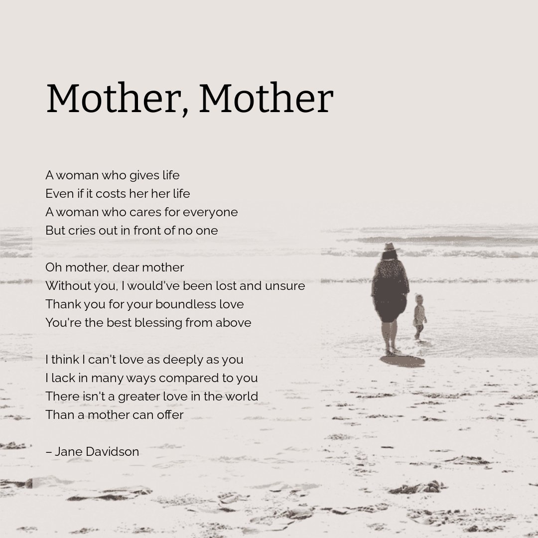 Free Mothers Day Poem Template
