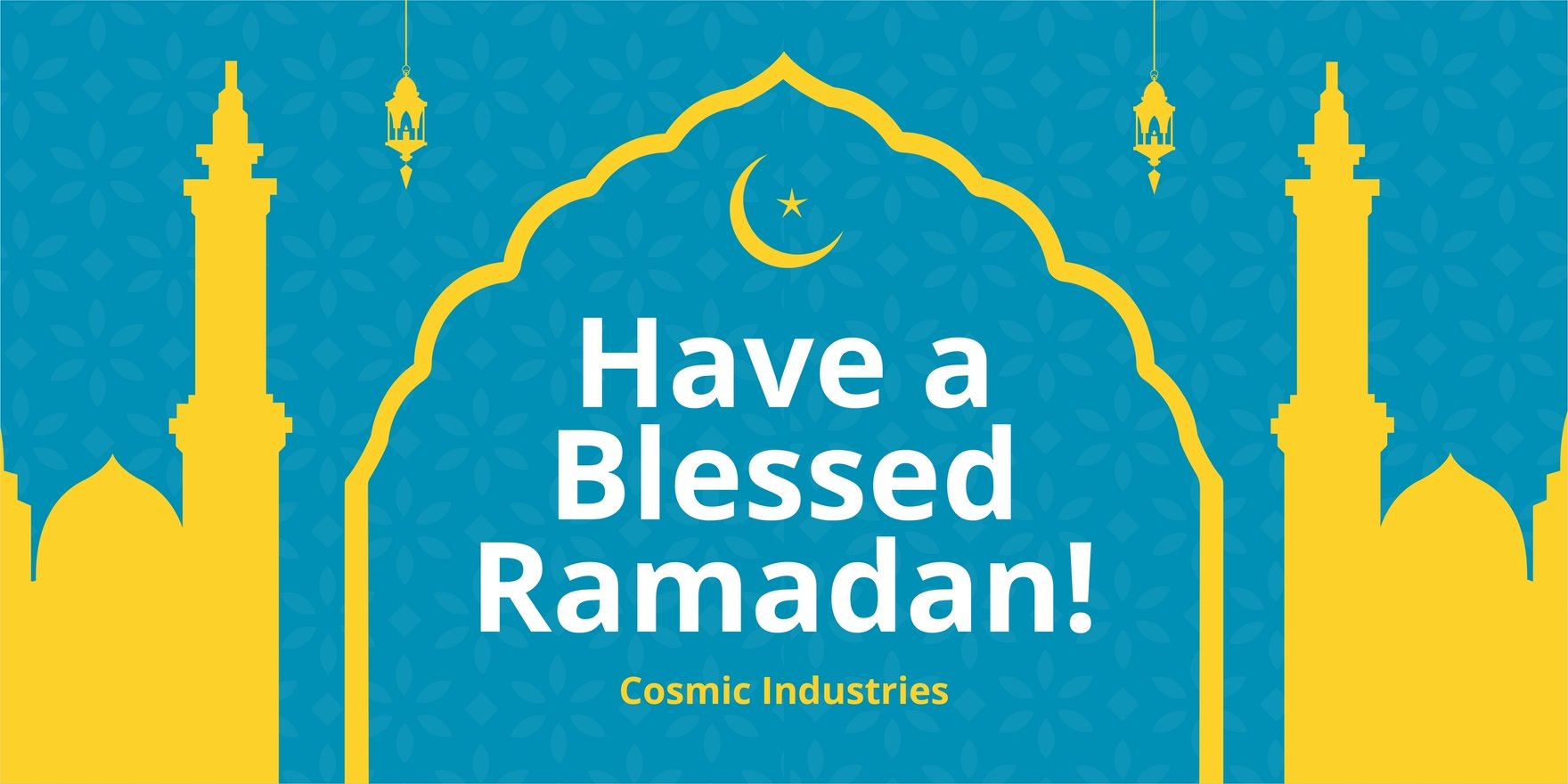 Simple Ramadan Banner