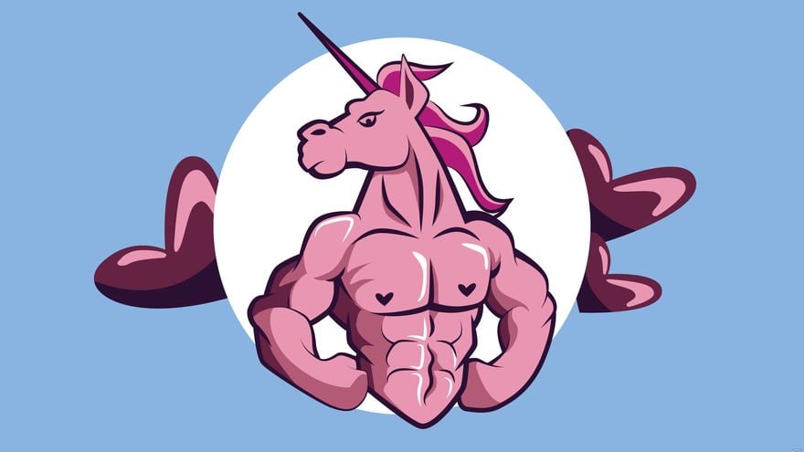 Free Unicorn Body Background