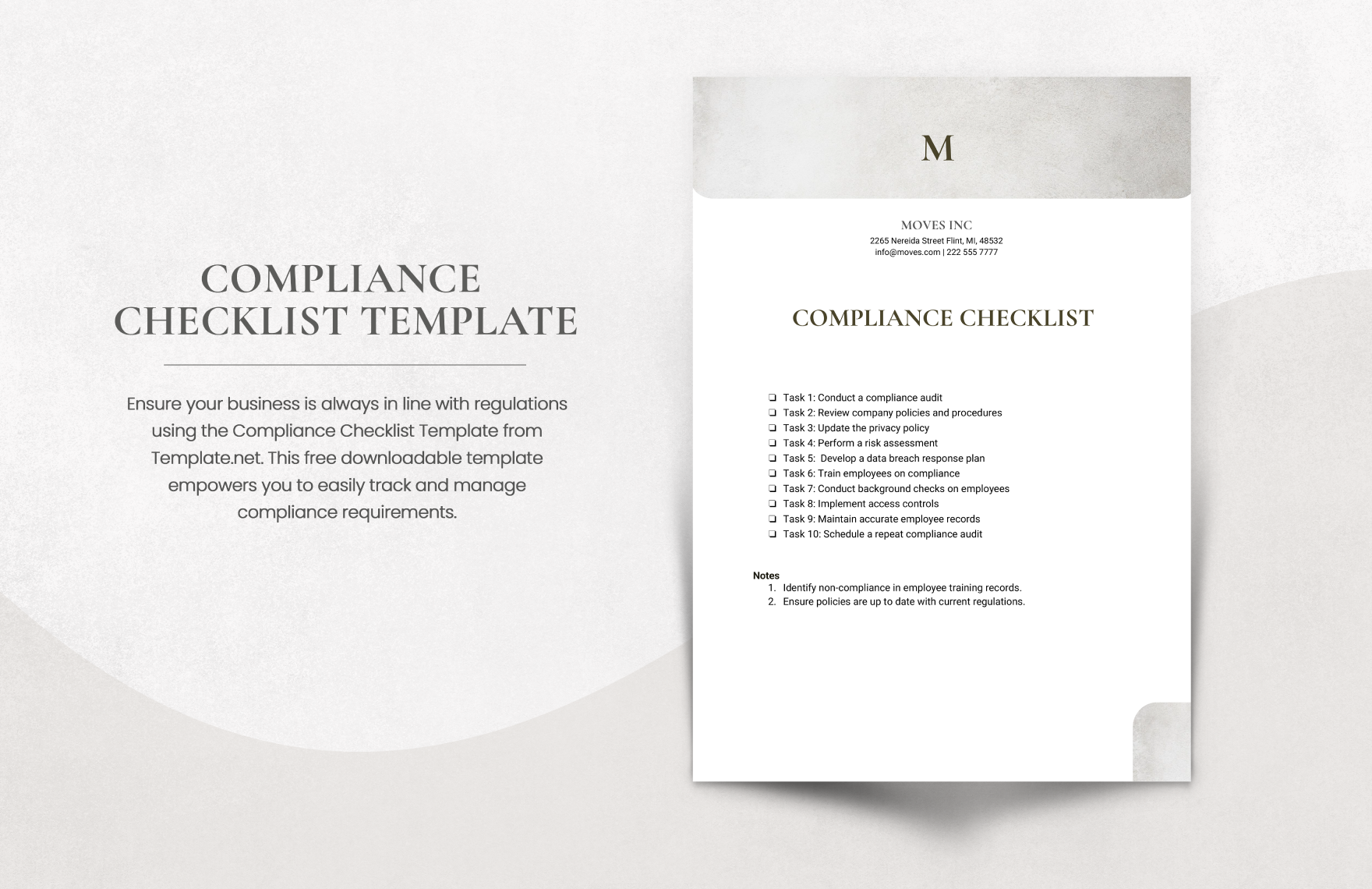 compliance-checklist-template-download-in-word-google-docs-template