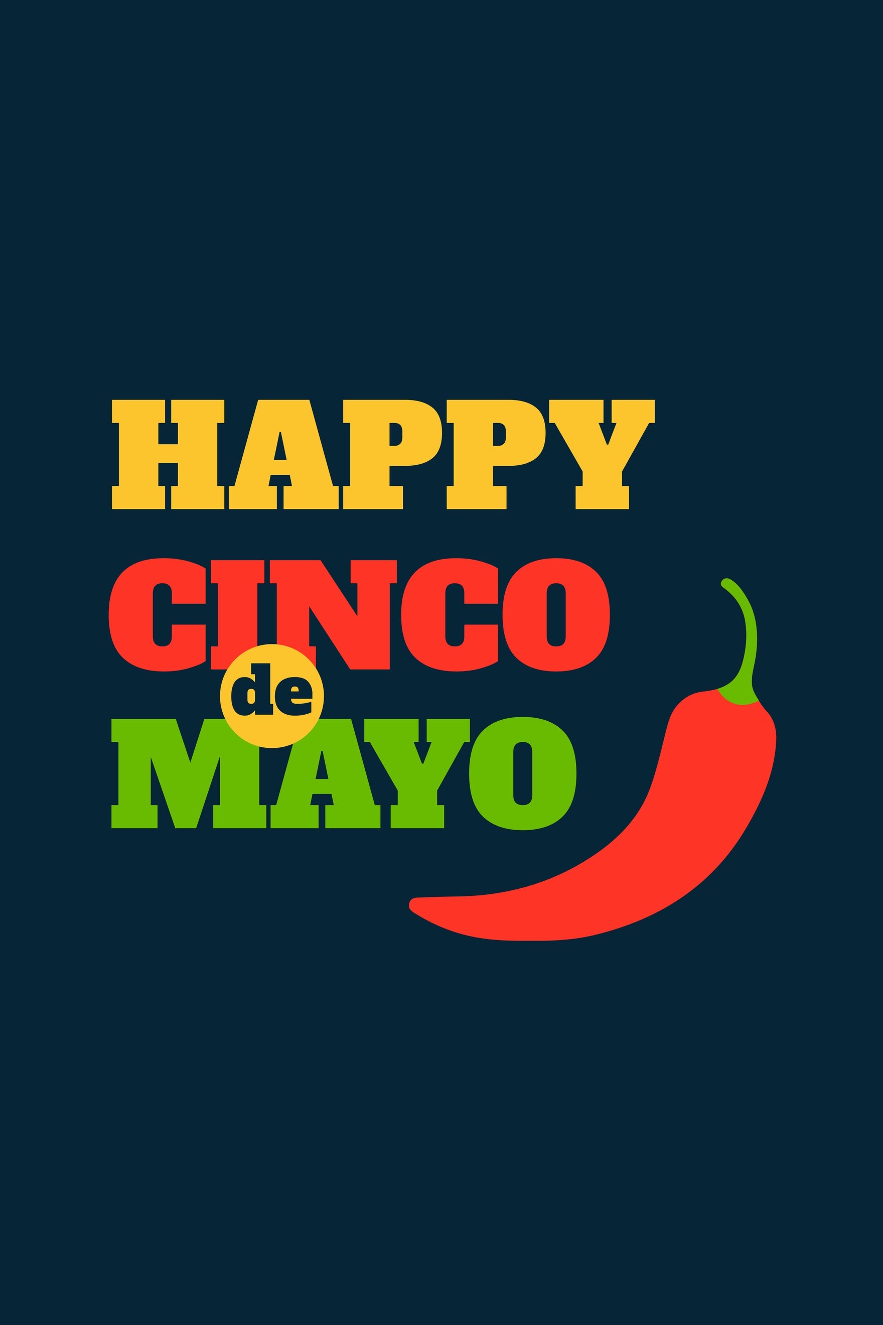 Happy Cinco De Mayo T Shirt Template