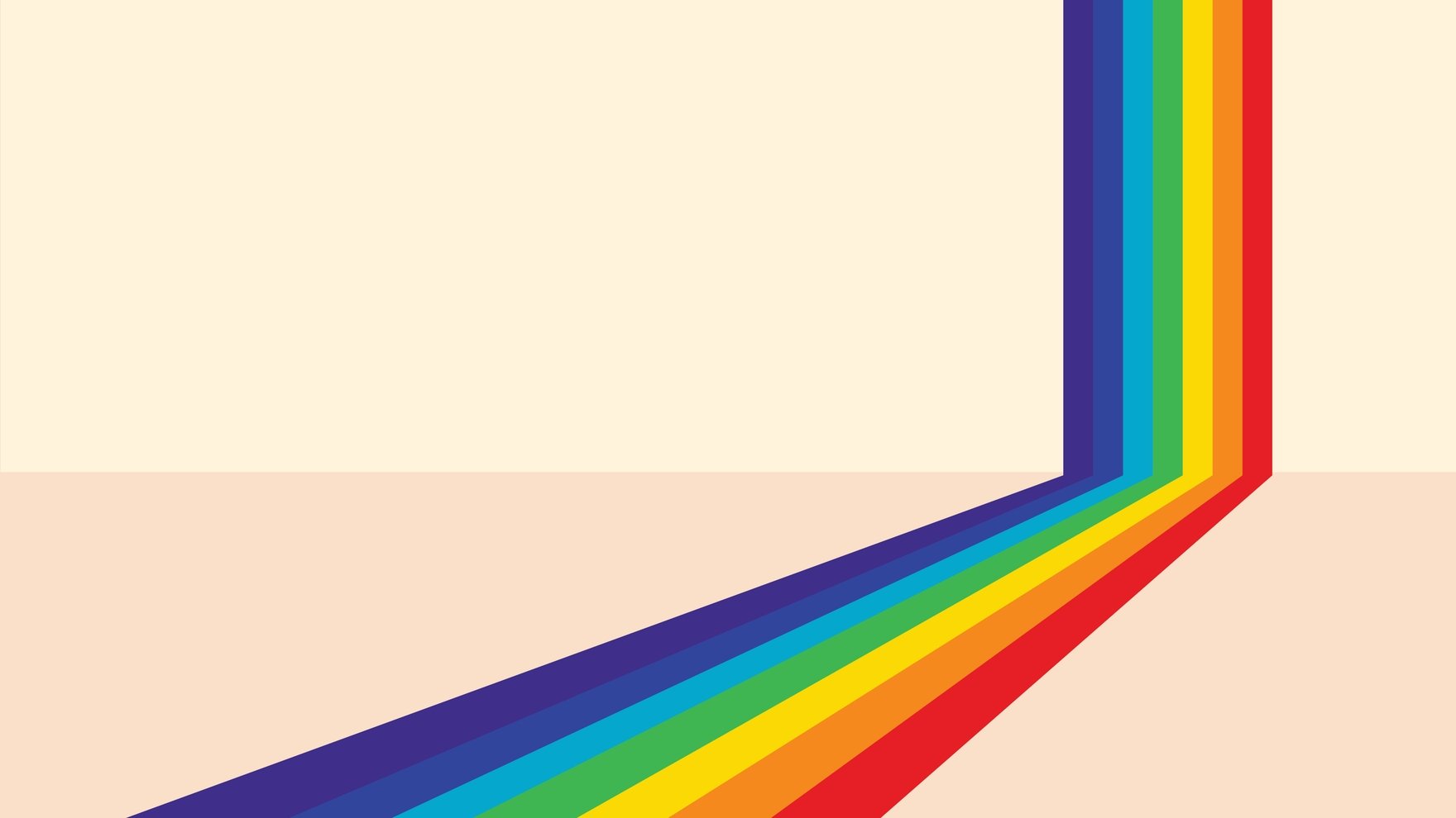 Free Rainbow Lines Background