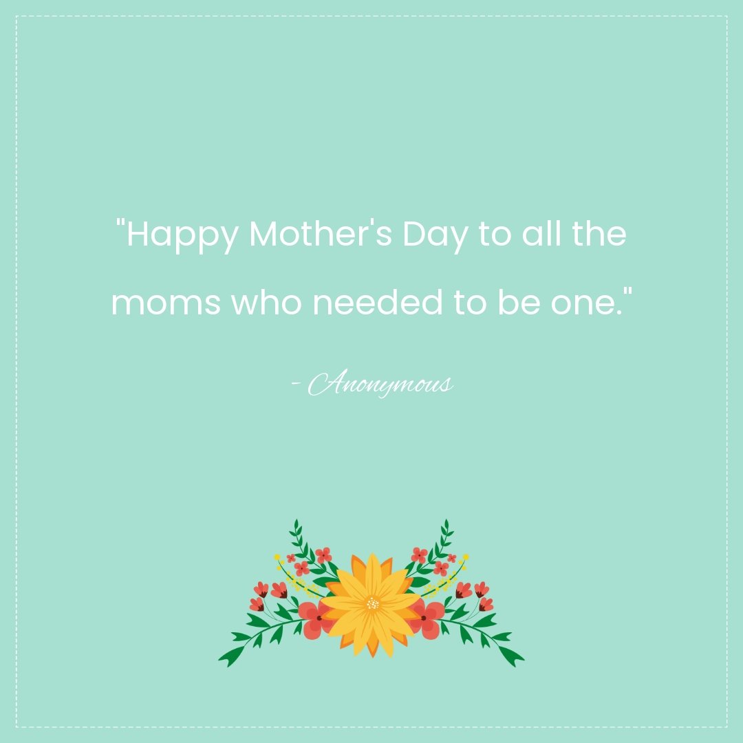 Free Mother's Day Mom Quote Template