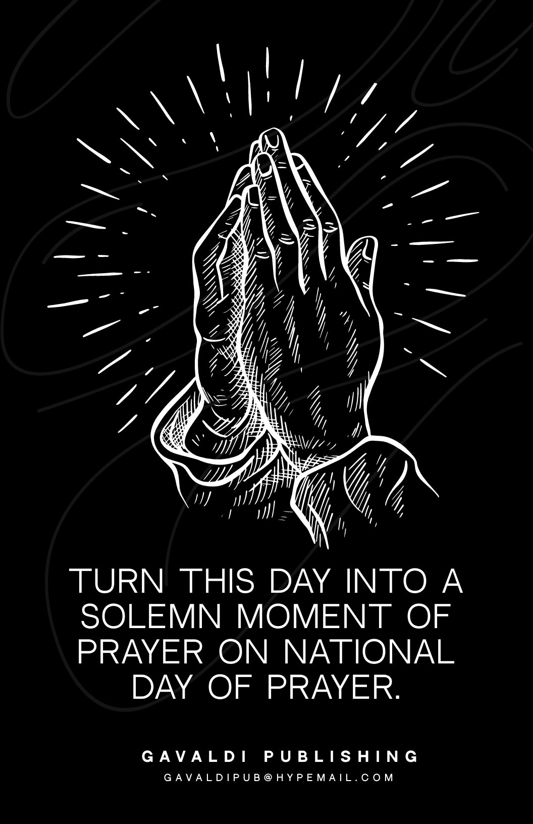 National Day Of Prayer Poster Template