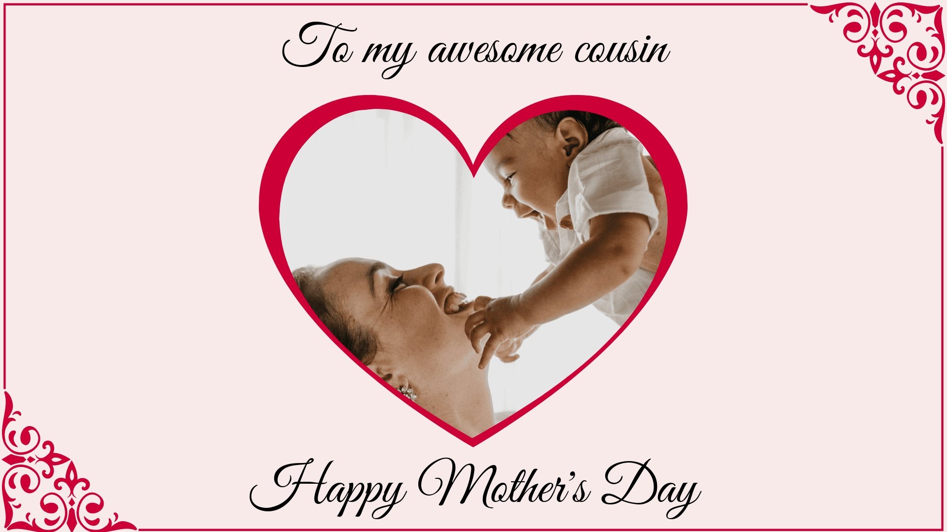 Happy Mother's Day Cousins Image